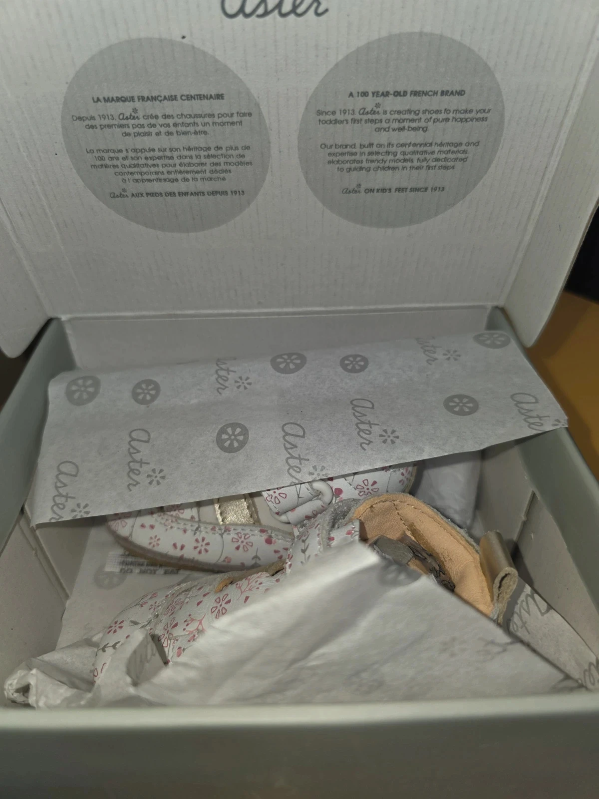 Salomé Layame Aster - modèle Fleuri fille pointure 17/18 – photo 6